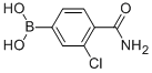 (4-AMINOCARBONYL-3-CHLORO)BENZENEBORONIC ACID CAS#: 850589-52-5