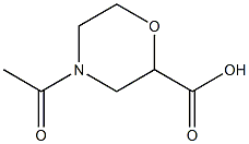 4-Acetylmorpholine-2-carboxylic acid CAS#: 848601-09-2