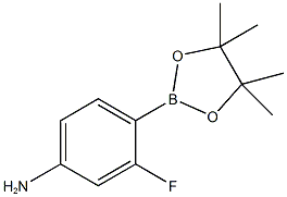 4-Amino-2-fluorophenylboronic acid, pinacol ester CAS#: 819057-45-9