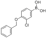 4-BENZYLOXY-3-CHLOROPHENYLBORONIC ACID CAS#: 845551-44-2
