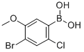 (4-BROMO-2-CHLORO-5-METHOXY)BENZENEBORONIC ACID CAS#: 850567-94-1