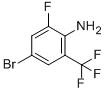 4-BROMO-2-FLUORO-6-(TRIFLUOROMETHYL)ANILINE CAS#: 875664-46-3