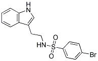 ((4-BROMOPHENYL)SULFONYL)(2-INDOL-3-YLETHYL)AMINE CAS#: 849216-79-1