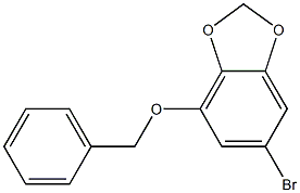 4-(Benzyloxy)-6-broMo-1,3-benzodioxole CAS#: 852123-08-1