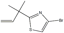 4-BroMo-2-(2-Methylbut-3-en-2-yl)thiazole CAS#: 845659-97-4