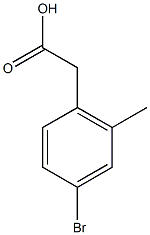 4-Bromo-2-methyl-benzeneacetic acid CAS#: 853796-39-1
