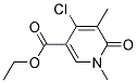 4-CHLORO-1,5-DIMETHYL-6-OXO-1,6-DIHYDRO-PYRIDINE-3-CARBOXYLIC ACID ETHYL ESTER CAS#: 853109-70-3