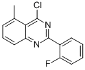 4-CHLORO-2-(2-FLUORO-PHENYL)-5-METHYL-QUINAZOLINE CAS#: 885277-61-2