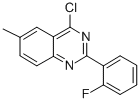 4-CHLORO-2-(2-FLUORO-PHENYL)-6-METHYL-QUINAZOLINE CAS#: 885277-53-2