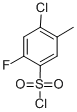 4-CHLORO-2-FLUORO-5-METHYLBENZENESULFONYL CHLORIDE CAS#: 868755-70-8