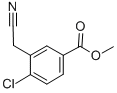 4-CHLORO-3-CYANOMETHYL-BENZOIC ACID METHYL ESTER CAS#: 872091-83-3