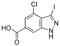 4-CHLORO-3-IODO-6-INDAZOLECARBOXYLIC ACID CAS#: 885523-34-2