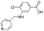 4-CHLORO-3-((PYRIDIN-4-YLMETHYL)AMINO)BENZOIC ACID CAS#: 878714-38-6