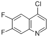 4-CHLORO-6,7-DIFLUOROQUINOLINE CAS#: 863785-94-8