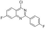 4-CHLORO-7-FLUORO-2-(4-FLUORO-PHENYL)-QUINAZOLINE CAS#: 885277-44-1
