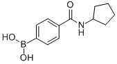4-(CYCLOPENTYLAMINOCARBONYL)PHENYLBORONIC ACID CAS#: 850568-15-9
