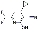 4-CYCLOPROPYL-6-DIFLUOROMETHYL-2-HYDROXY-NICOTINONITRILE CAS#: 869944-65-0