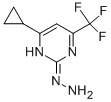 (4-CYCLOPROPYL-6-TRIFLUOROMETHYL-PYRIMIDIN-2-YL)-HYDRAZINE CAS#: 869945-40-4