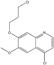 4-Chloro-7-(3-chloropropoxy)-6-Methoxyquinoline CAS#: 861881-04-1