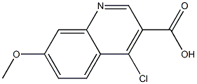 4-Chloro-7-Methoxyquinoline-3-caroboxylic acid CAS#: 852062-08-9