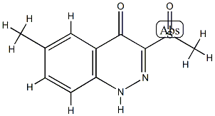 4-Cinnolinol,6-methyl-3-(methylsulfinyl)-(9CI) CAS#: 817209-27-1