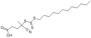 4-Cyano-4-(dodecylsulfanylthiocarbonyl)sulfanylpentanoic acid, min. 97% CAS#: 870196-80-8