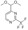 4-DIMETHOXYMETHYL-2-TRIFLUOROMETHYL-PYRIMIDINE CAS#: 878760-47-5