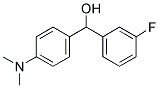 4-(DIMETHYLAMINO)-3'-FLUOROBENZHYDROL CAS#: 844683-68-7