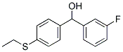 4-(ETHYLTHIO)-3'-FLUOROBENZHYDROL CAS#: 844683-71-2