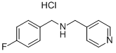 (4-FLUOROBENZYL)(PYRIDIN-4-YLMETHYL)AMINE CAS#: 869945-23-3