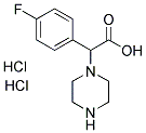 (4-FLUOROPHENYL)(1-PIPERAZINYL)ACETIC ACID DIHYDROCHLORIDE CAS#: 853681-12-6