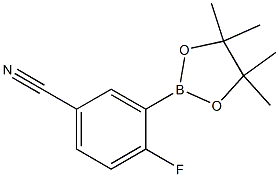 4-Fluoro-3-(4,4,5,5-tetramethyl-1,3,2-dioxaborolan-2-yl)benzonitrile CAS#: 863868-29-5