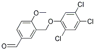 4-METHOXY-3-(2,4,5-TRICHLORO-PHENOXYMETHYL)-BENZALDEHYDE CAS#: 832739-71-6