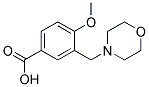 4-METHOXY-3-MORPHOLIN-4-YLMETHYL-BENZOIC ACID CAS#: 832741-26-1