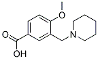 4-METHOXY-3-PIPERIDIN-1-YLMETHYL-BENZOIC ACID CAS#: 832739-97-6