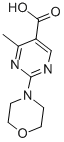 4-METHYL-2-MORPHOLIN-4-YL-PYRIMIDINE-5-CARBOXYLIC ACID CAS#: 873450-22-7