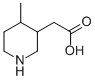 4-METHYL-3-PIPERIDINEACETIC ACID CAS#: 887587-28-2