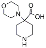 4-MORPHOLIN-4-YL-PIPERIDINE-4-CARBOXYLIC ACID CAS#: 883545-53-7