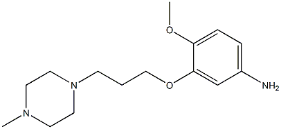 4-Methoxy-3-(3-(4-Methylpiperazin-1-yl)propoxy)aniline CAS#: 846023-55-0