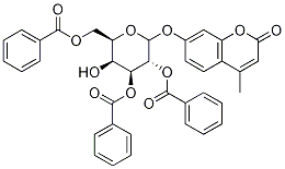 4-Methylumbelliferyl 2,3,6-Tri-O-benzoyl--D-galactopyranoside CAS#: 849207-61-0