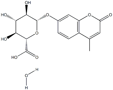 4-Methylumbelliferyl-beta-D-glucuronid Hydrat 4-Methylumbelliferyl-beta-D-glucuronide Hydrate CAS#: 881005-91-0