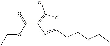 4-Oxazolecarboxylicacid,5-chloro-2-pentyl-,ethylester(5CI) CAS#: 872806-14-9