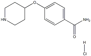 4-(Piperidin-4-yloxy)benzaMide hydrochloride CAS#: 857048-73-8