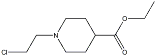 4-Piperidinecarboxylic acid, 1-(2-chloroethyl)-, ethyl ester CAS#: 869112-14-1