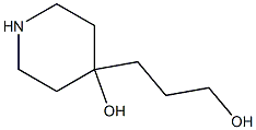 4-Piperidinepropanol, 4-hydroxy- CAS#: 884586-68-9