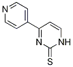 4-Pyridin-4-ylpyrimidine-2(1H)-thione CAS#: 874779-72-3