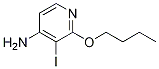 4-PyridinaMine, 2-butoxy-3-iodo- CAS#: 868997-85-7