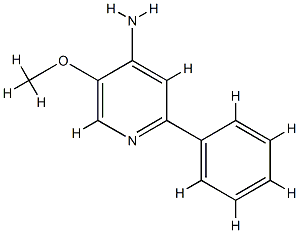4-Pyridinamine,5-methoxy-2-phenyl-(9CI) CAS#: 848580-36-9