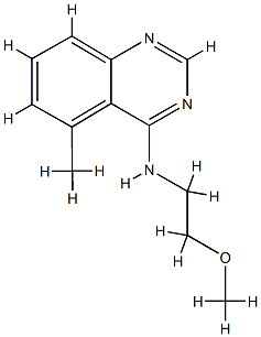 4-Quinazolinamine,N-(2-methoxyethyl)-5-methyl-(9CI) CAS#: 819793-33-4