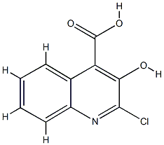 4-Quinolinecarboxylicacid,2-chloro-3-hydroxy-(9CI) CAS#: 847547-91-5